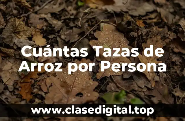 Tipos de Arroz y sus Diferentes Proporciones