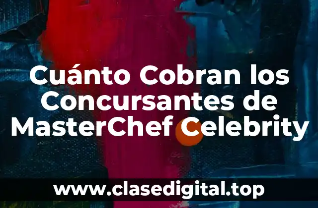 El Premio para el Ganador de MasterChef Celebrity