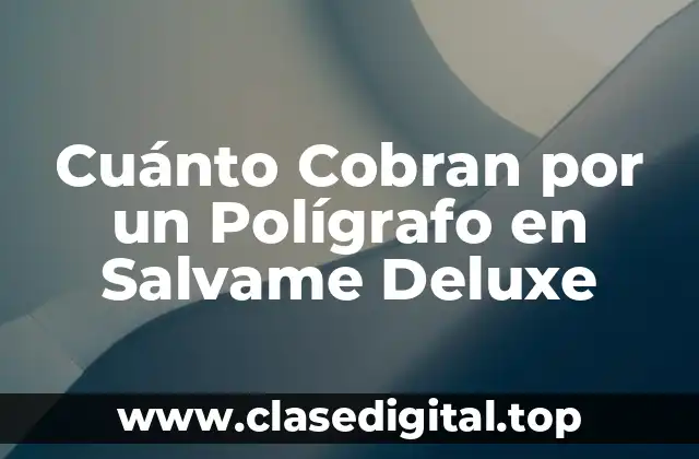 ¿Qué es un Polígrafo en Salvame Deluxe?