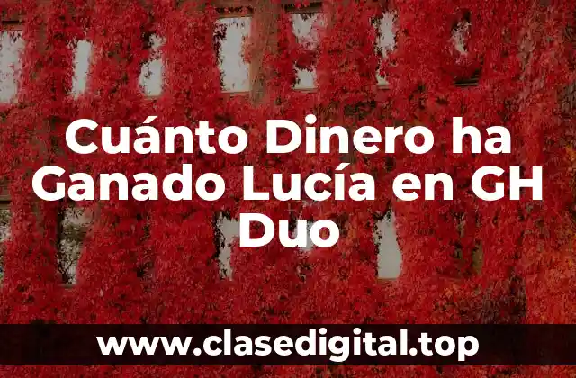 La Carrera de Lucía en GH Duo