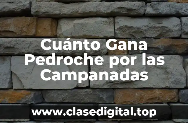 Cuánto Gana Pedroche por las Campanadas