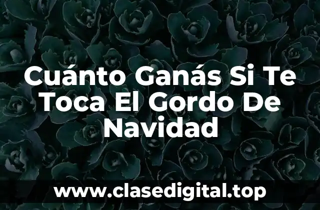 Cómo Funciona La Lotería De Navidad