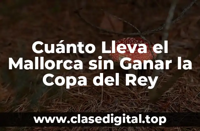 Historia del Mallorca en la Copa del Rey