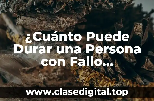 ¿Cuánto Puede Durar una Persona con Fallo Multiorgánico? ¿Qué se Puede Esperar?