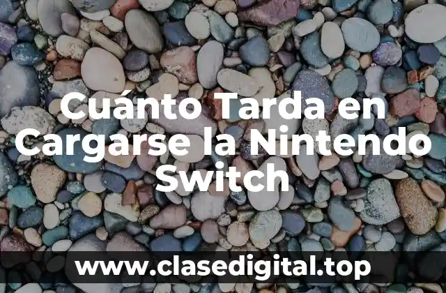 Cuánto Tarda en Cargarse la Nintendo Switch