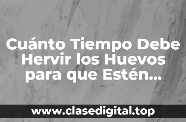 ¿Por qué es Importante Cocinar los Huevos Correctamente?