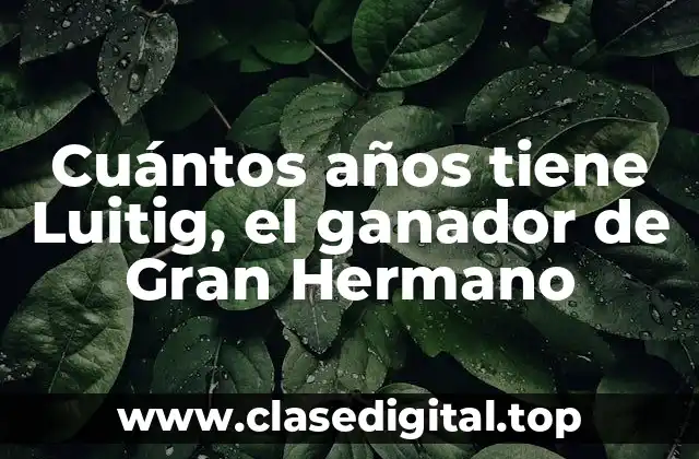 Infancia y juventud de Luitig