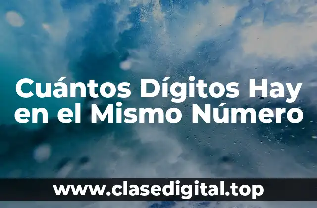 Definición y Ejemplos de Números con Dígitos Repetidos