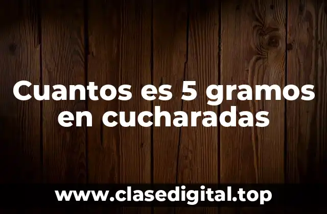 Importancia de la medición precisa en la cocina