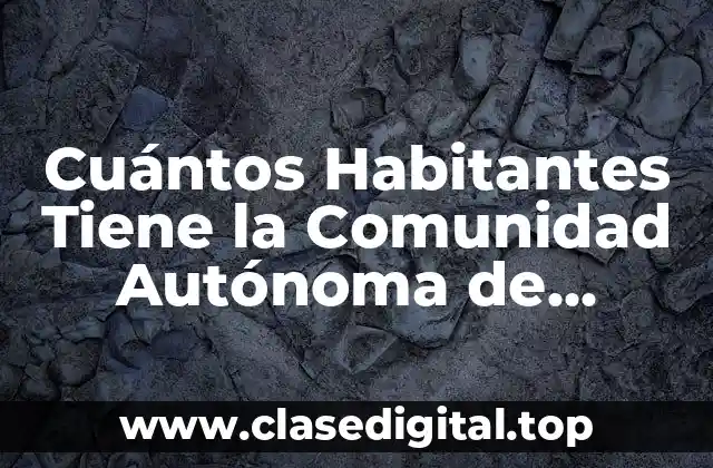 Cuántos Habitantes Tiene la Comunidad Autónoma de Cataluña Exactamente