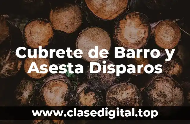 Cubrete de Barro y Asesta Disparos