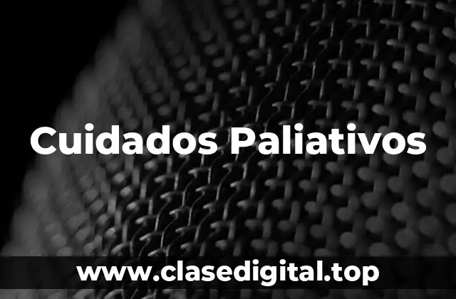 Cuidados Paliativos