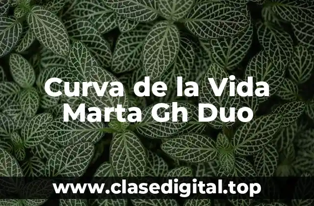 Curva de la Vida Marta Gh Duo