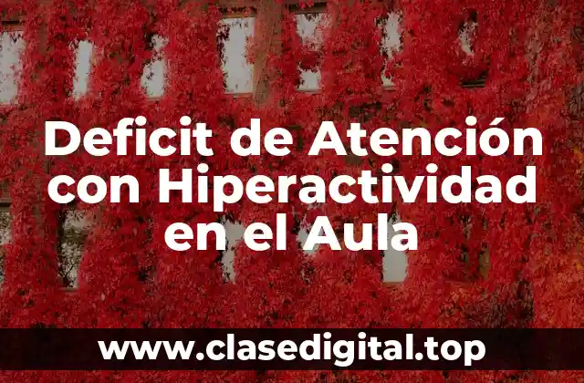 Diferencia entre déficit de atención con hiperactividad y otros trastornos