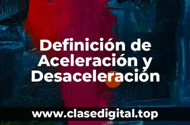 Ejemplos de Aceleración