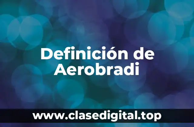 Definición de Aerobradi