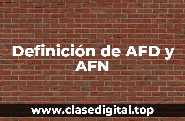 Ejemplos de AFN