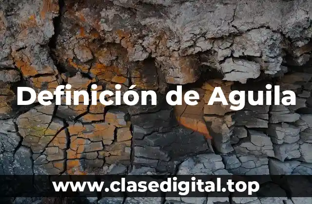 Definición de Aguila