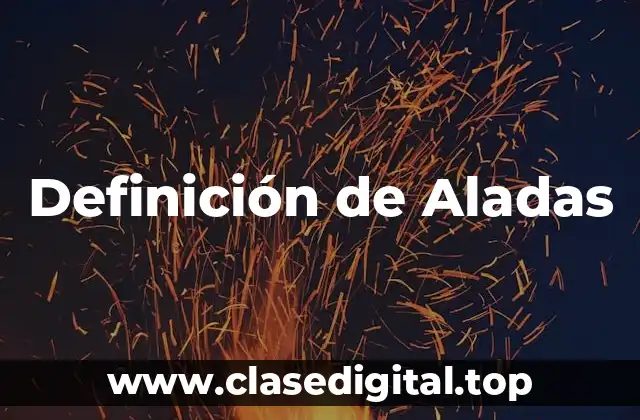 Definición de Aladas