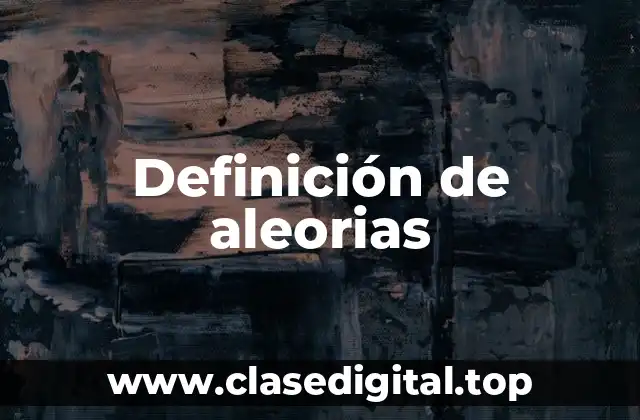Definición de aleorias