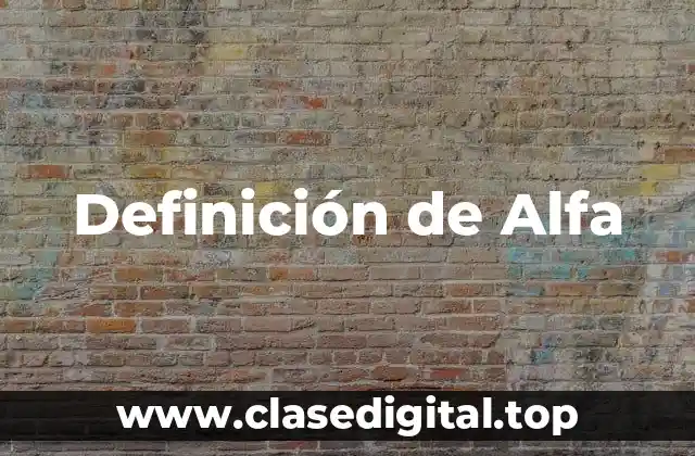 Definición técnica de Alfa-Hialuronico