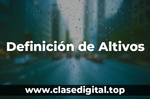 Definición de Altivos