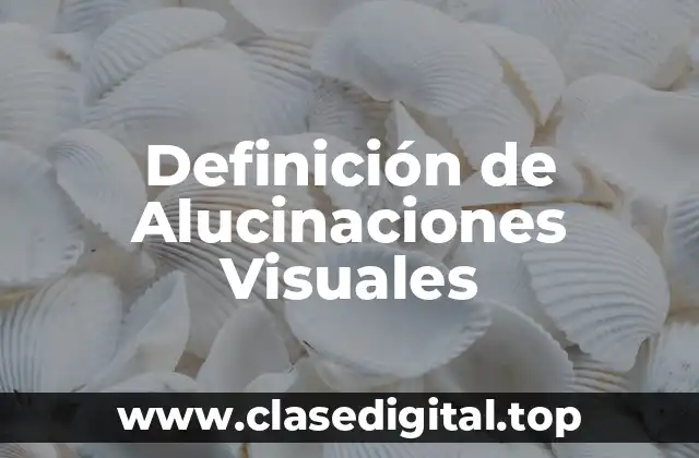Definición Técnica de Alucinación Visual