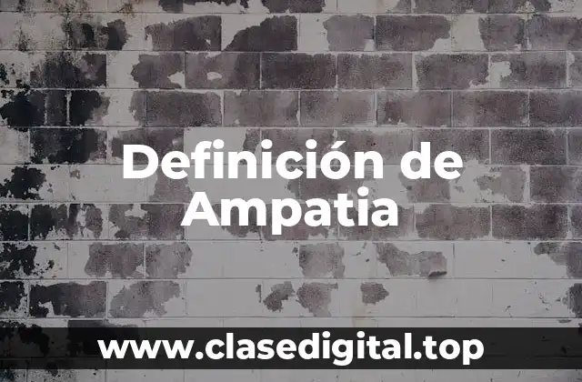Definición de Ampatia