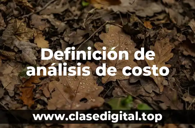 Ejemplos de análisis de costo-beneficio