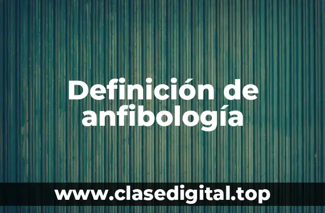 Ejemplos de anfibología