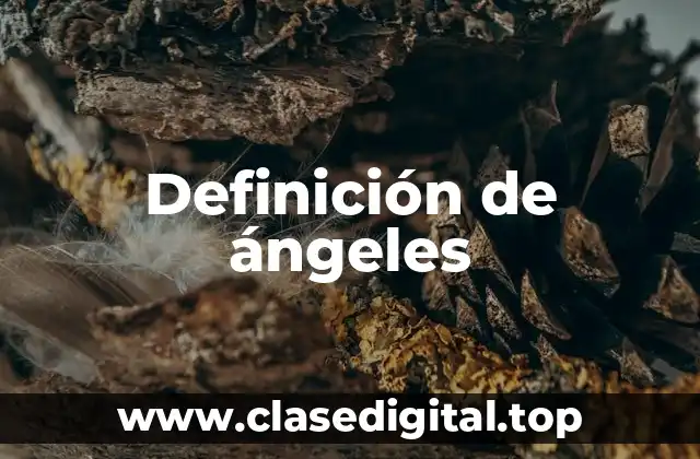 Definición de ángeles