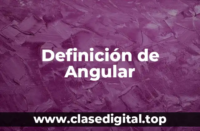 Ejemplos de Angular