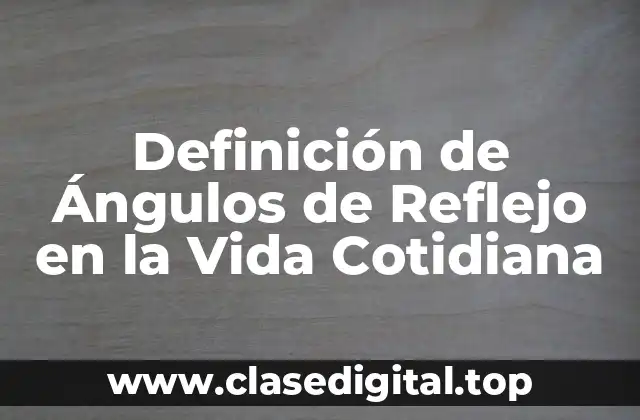 Ejemplos de Ángulos de Reflexión