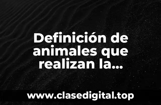 Definición de animales que realizan la respiración pulmonar