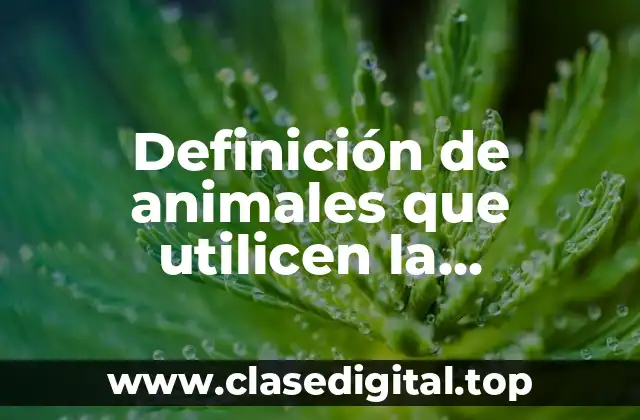 Definición de animales que utilicen la partenogenesis