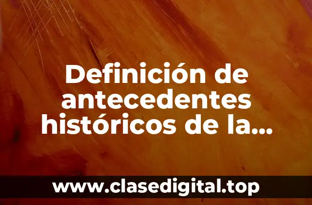 Ejemplos de antecedentes históricos de la mecánica