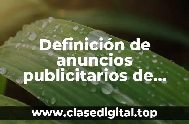 Definición de anuncios publicitarios de carros Lamborghini