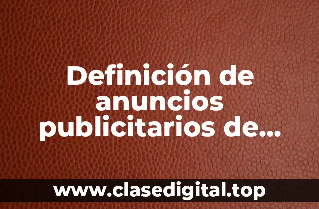 Ejemplos de anuncios publicitarios de jabón