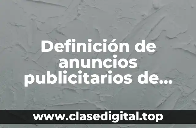 Ejemplos de anuncios publicitarios de productos comestibles