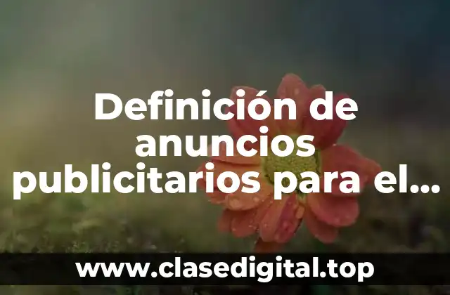 Definición de anuncios publicitarios para el pan de muert