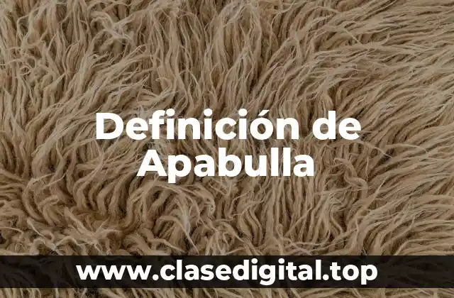 Definición de Apabulla
