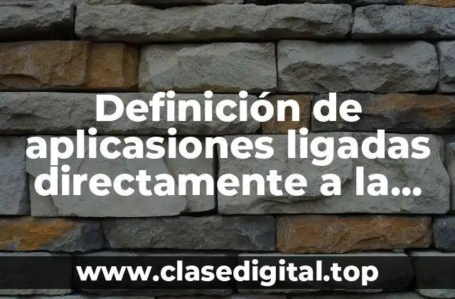 Definición de aplicasiones ligadas directamente a la nube