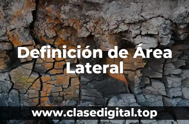 Definición de Área Lateral