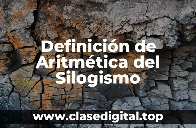 Definición de Aritmética del Silogismo