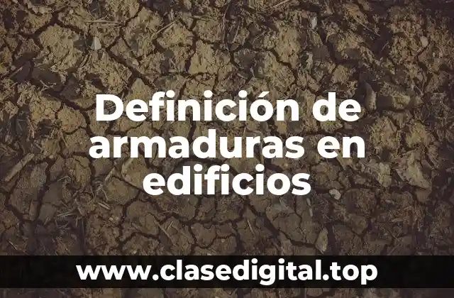 Definición de armaduras en edificios