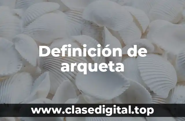 Definición de arqueta