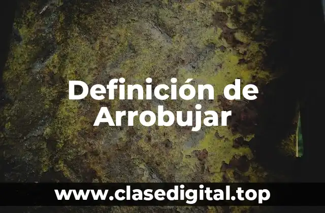 Definición de Arrobujar