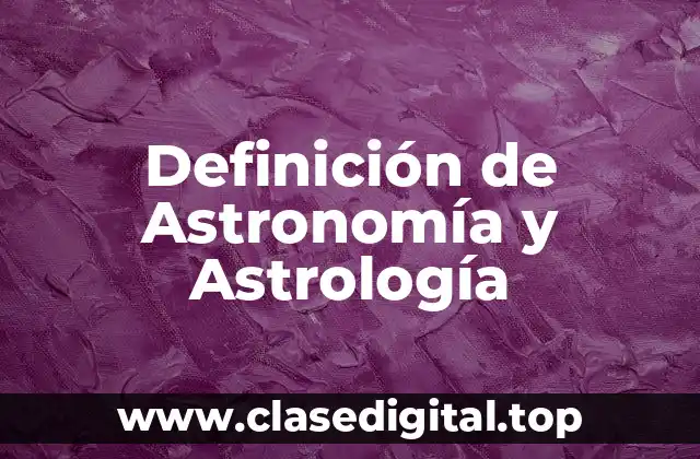 Ejemplos de Astronomía