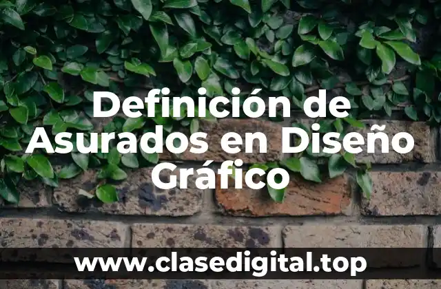 Definición de Asurados en Diseño Gráfico