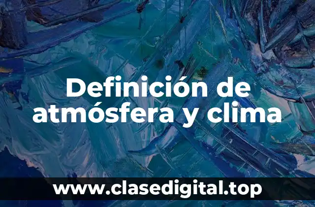 Definición técnica de atmósfera